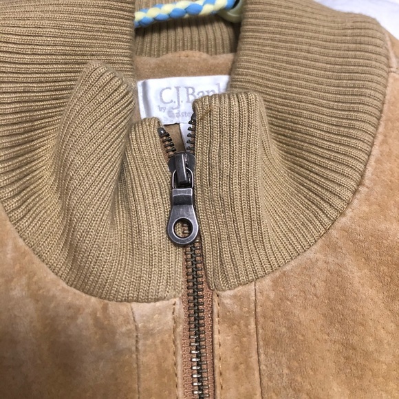 Tan leather jacket - Picture 4 of 12